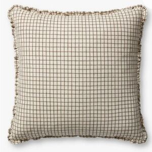 ISO!! Studio McGee Threshold mauve/ taupe windowpane pillows x2